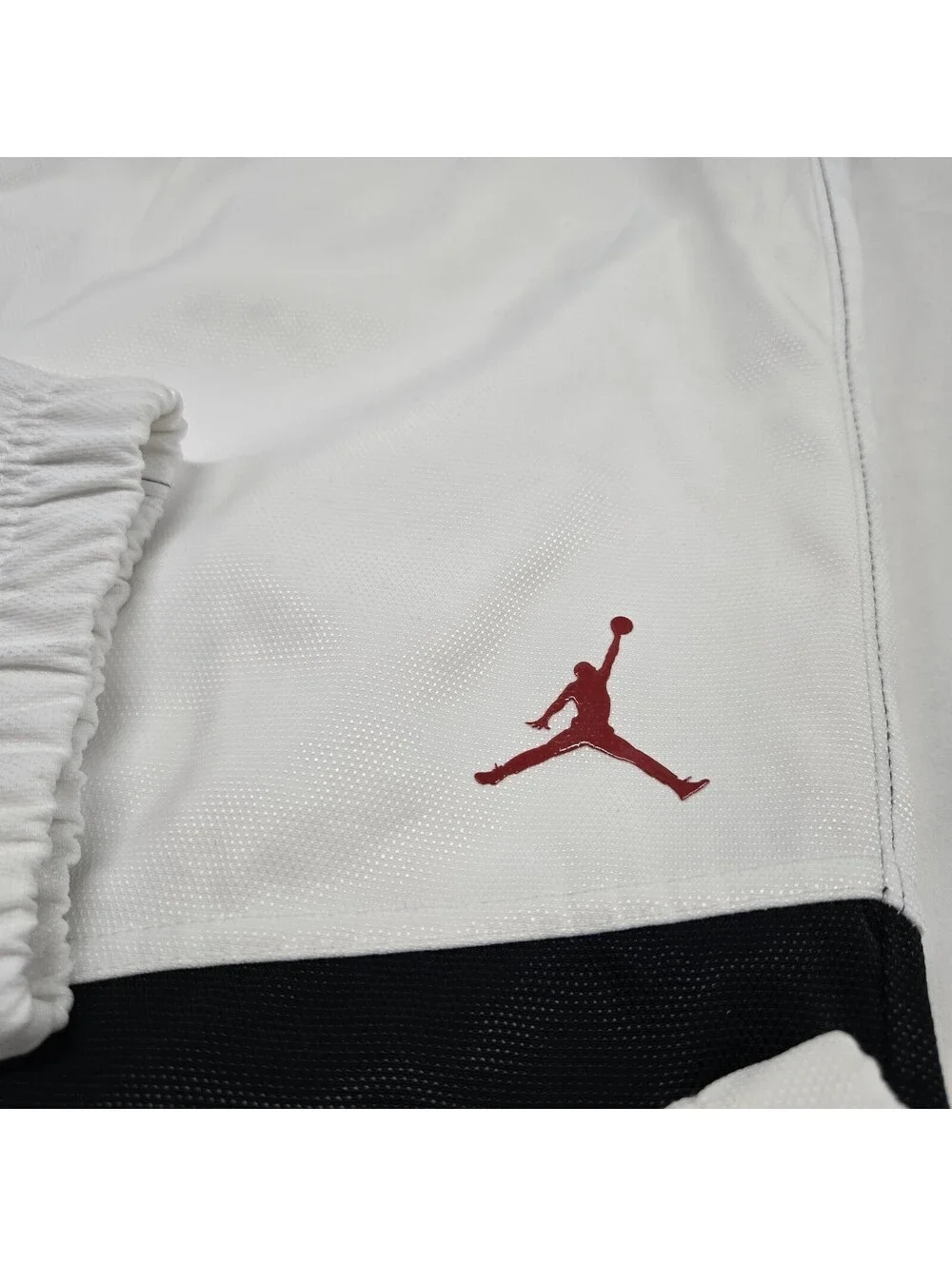 Men's LARGE Air Jordan Legacy AJ11 Concord Pants Black White Gym Red CU1504-010